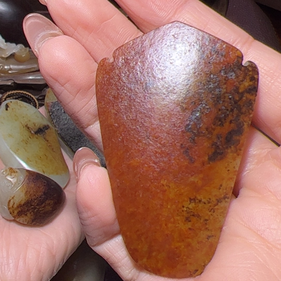 品***道和田玉未镶嵌颈饰