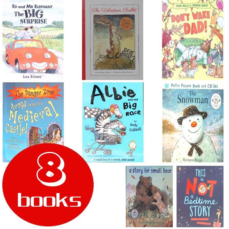 英文原版绘本8本l940213008