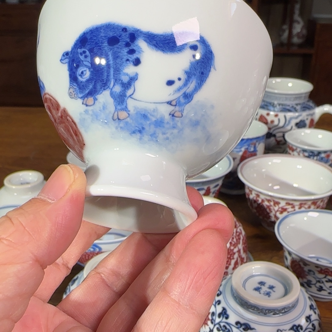 景德镇陶瓷原矿茶具
