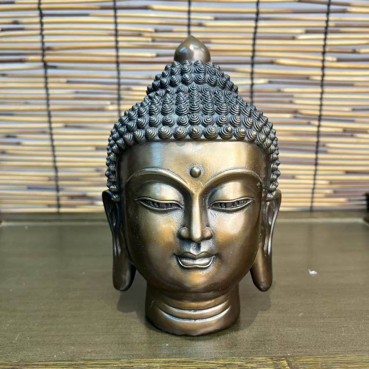 释迦尼佛头摆件名额 卡（非 现 货）到货为 卡 片