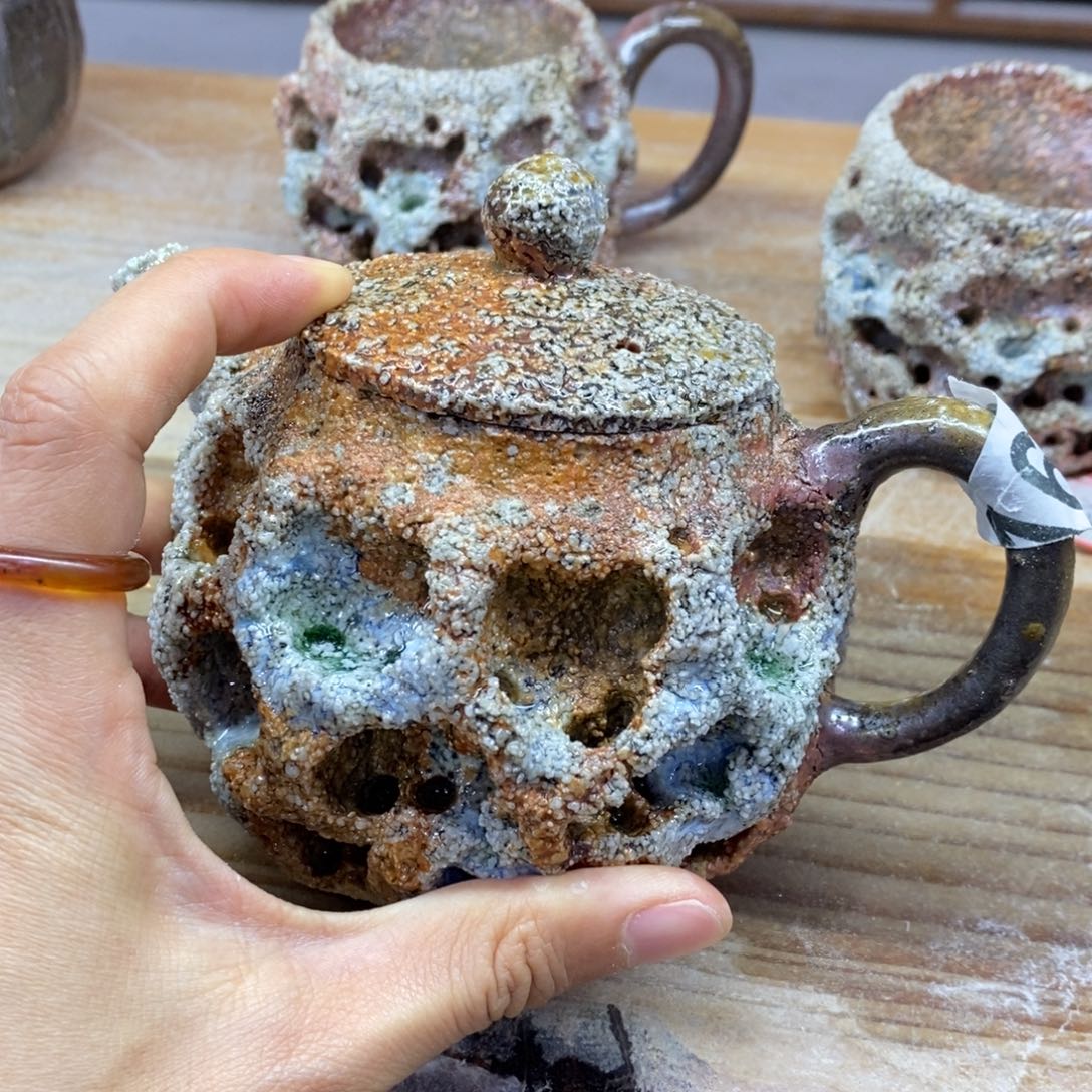 陶园柴烧，精品高货62瑕疵