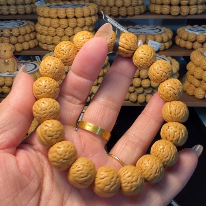 这****核桃手串/手链老树金丹