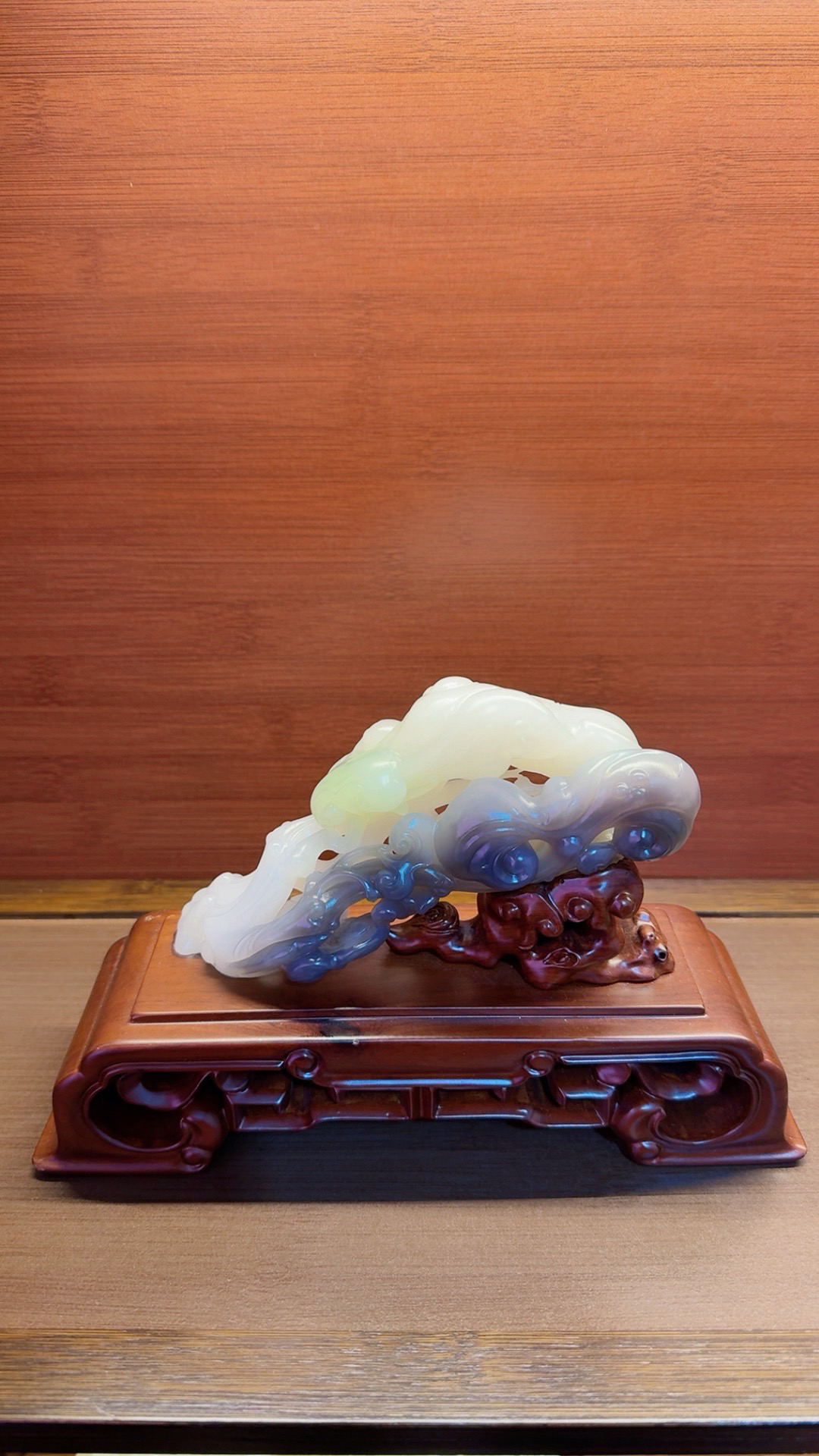 和田玉人生如意摆件