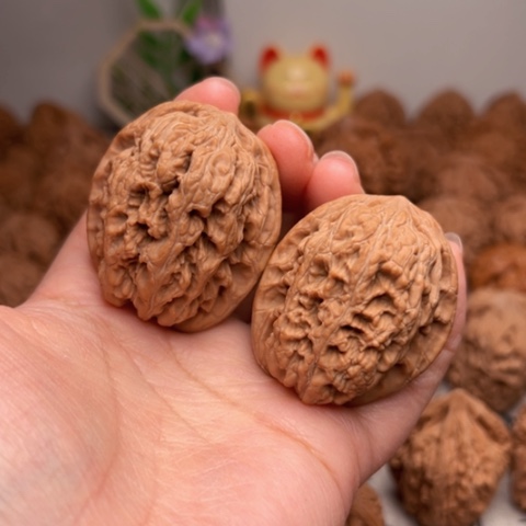 吊坠文玩核桃38全品华北将军