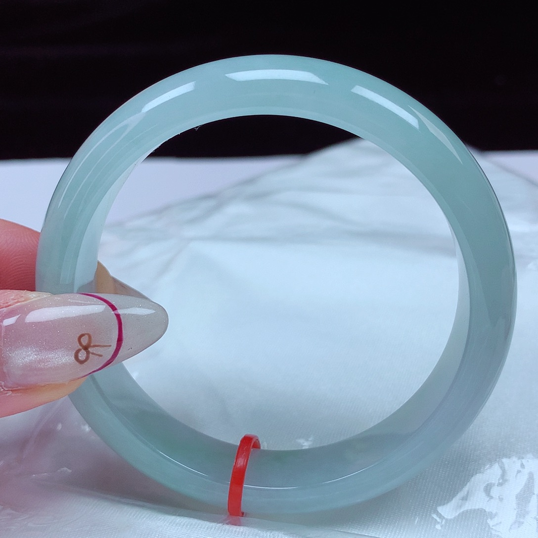 翡翠手镯未镶嵌54-55圈