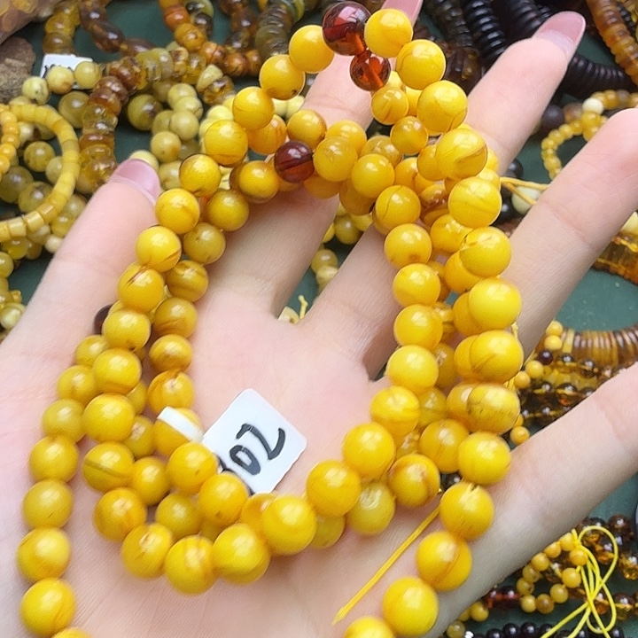 琥珀未镶嵌珠宝奇石