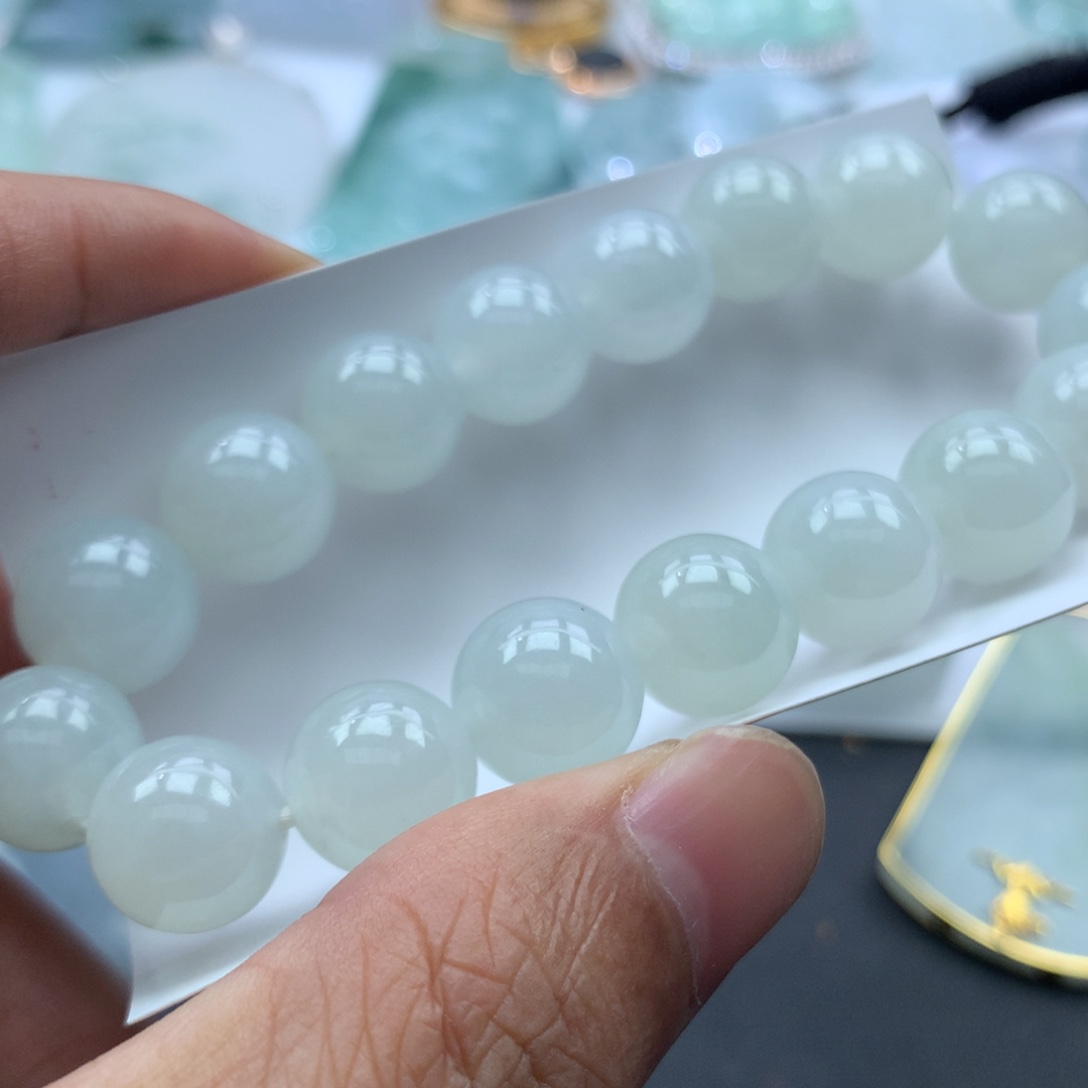 颈饰未镶嵌翡翠缅甸天然A货翡翠