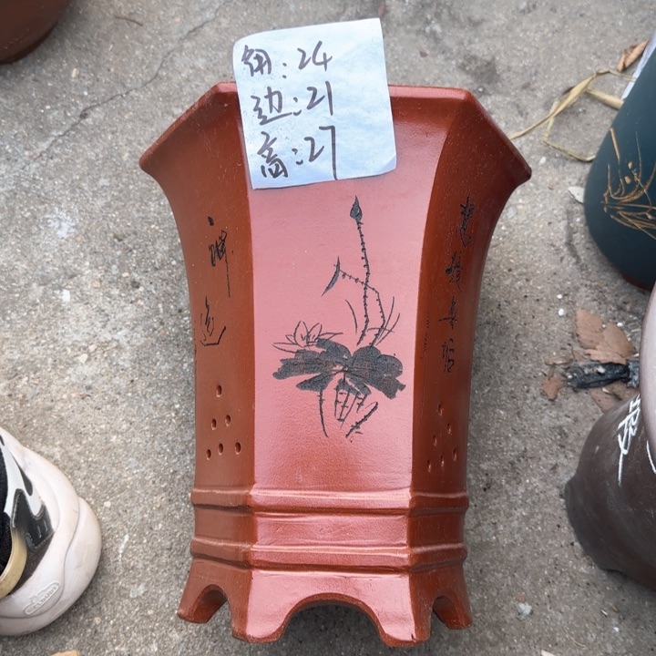 紫砂花盆特价清仓