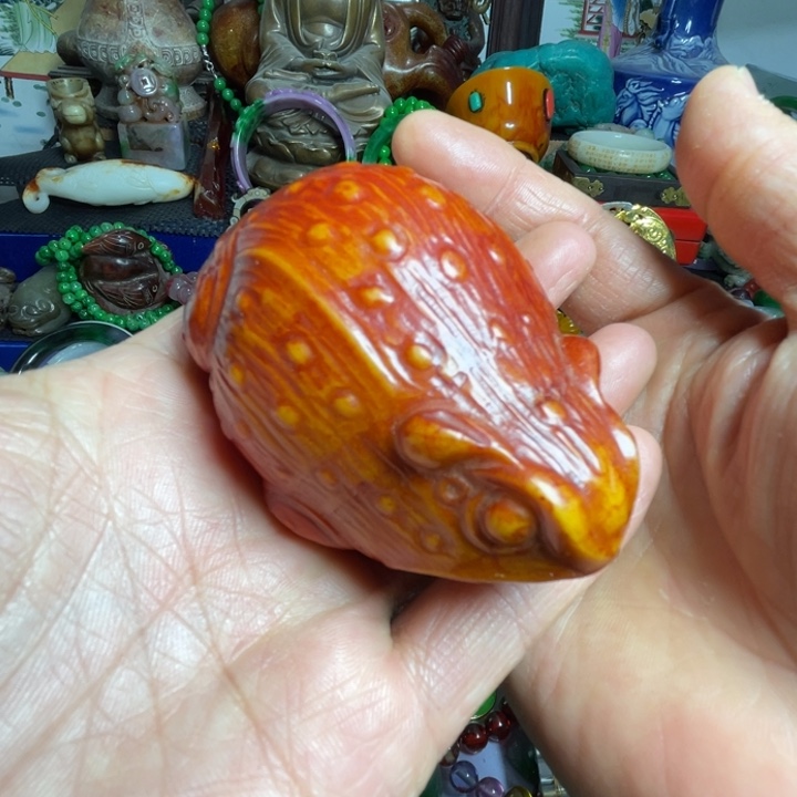 把件滴血莲花菩提