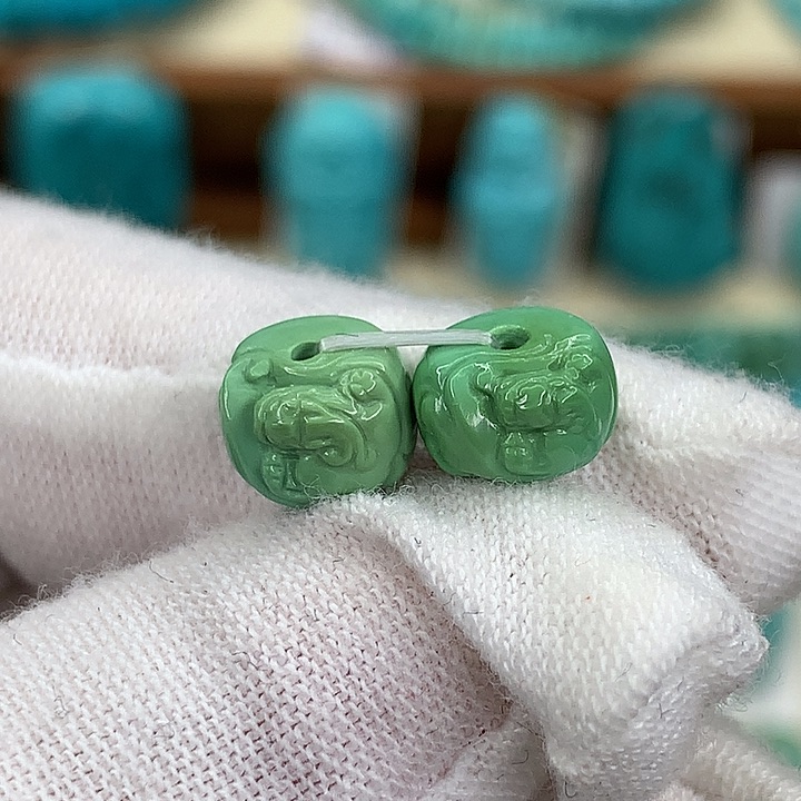 绿松石挂件未镶嵌