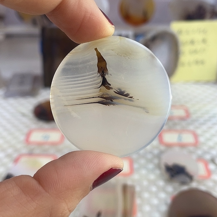 玛瑙/玉髓合金颈饰