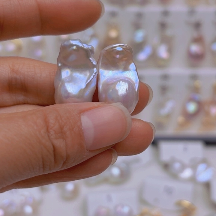 芳***方颈饰淡水珍珠未镶嵌