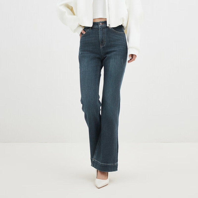 【小余专属】佳人苑牛仔裤女秋季新款J437191