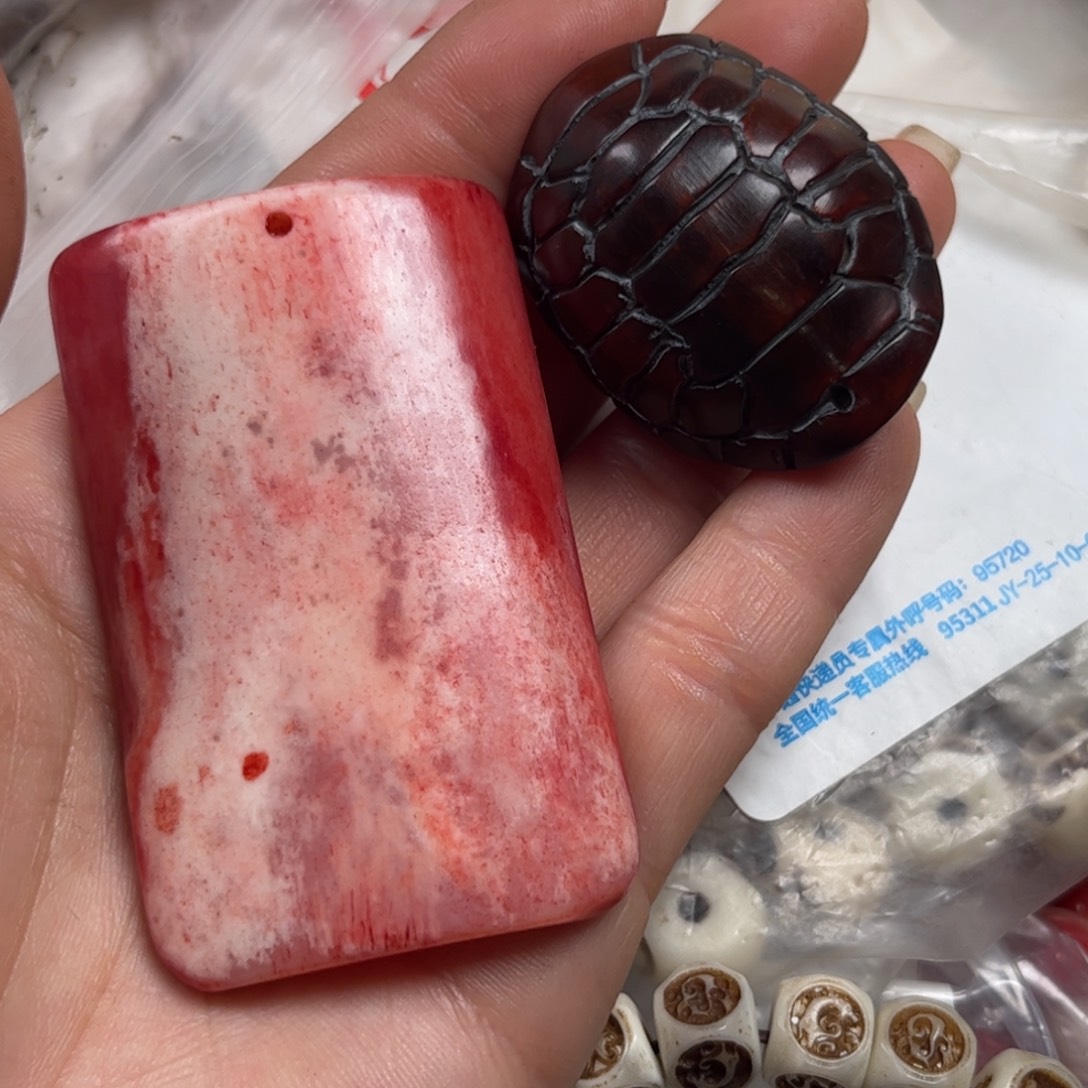 橘***゛手串/手链驼骨编号219打包