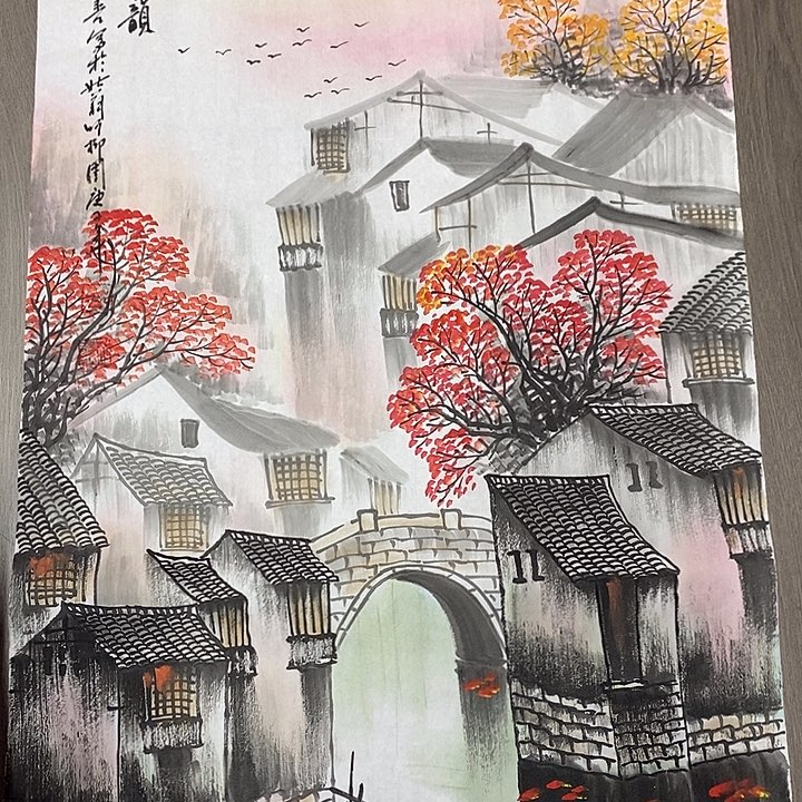 手绘国画作品手绘国画