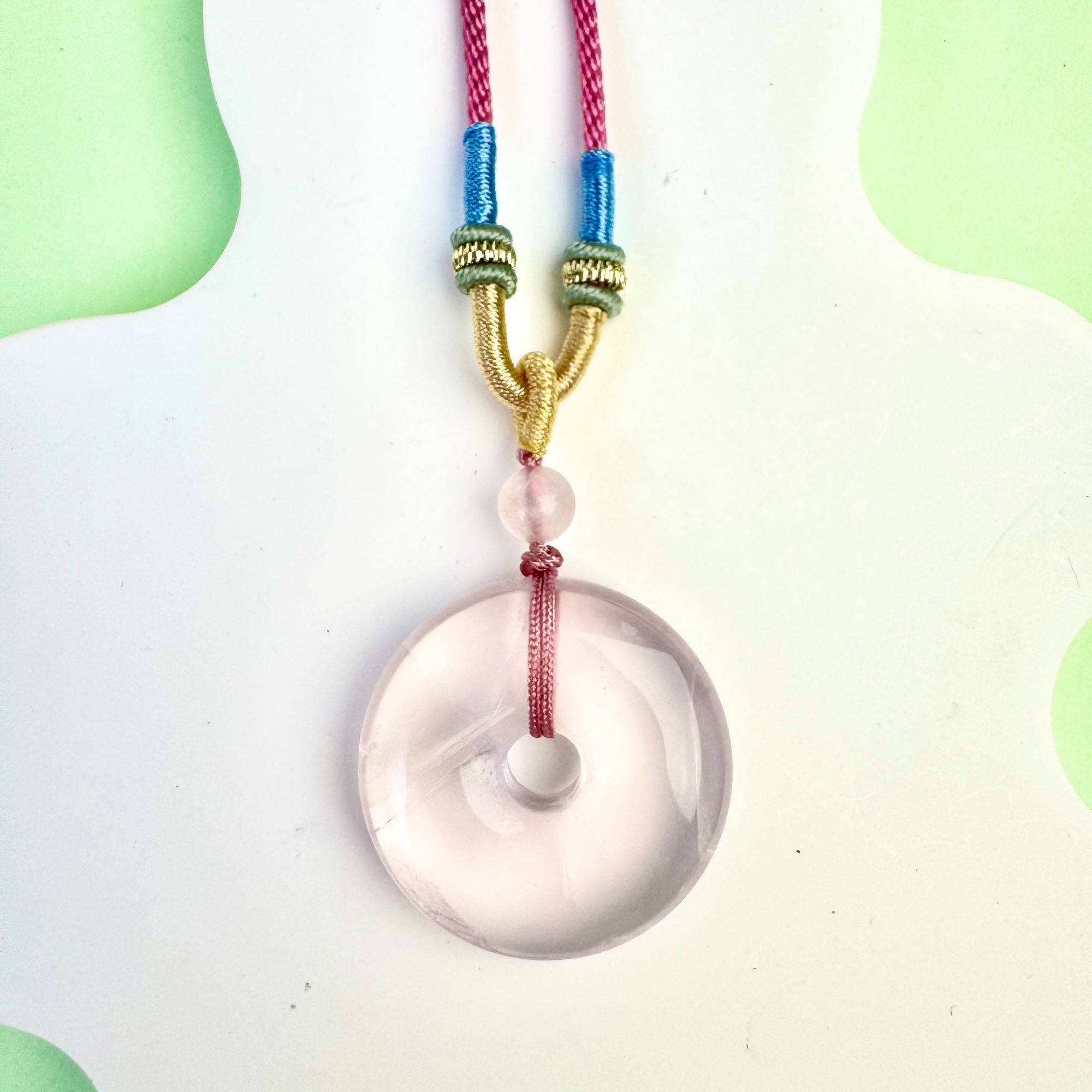 【直播专享】梦金园粉晶吊坠