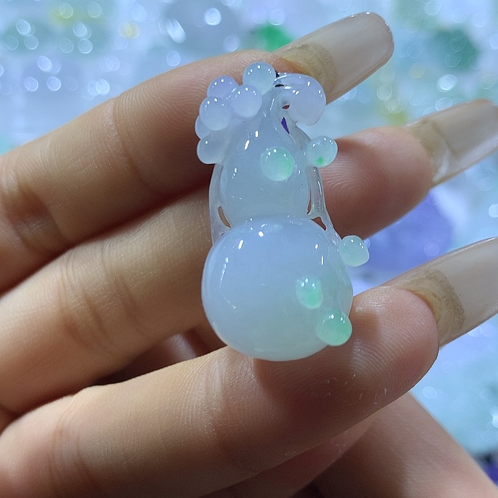 翡翠未镶嵌颈饰天然翡翠A货吊坠