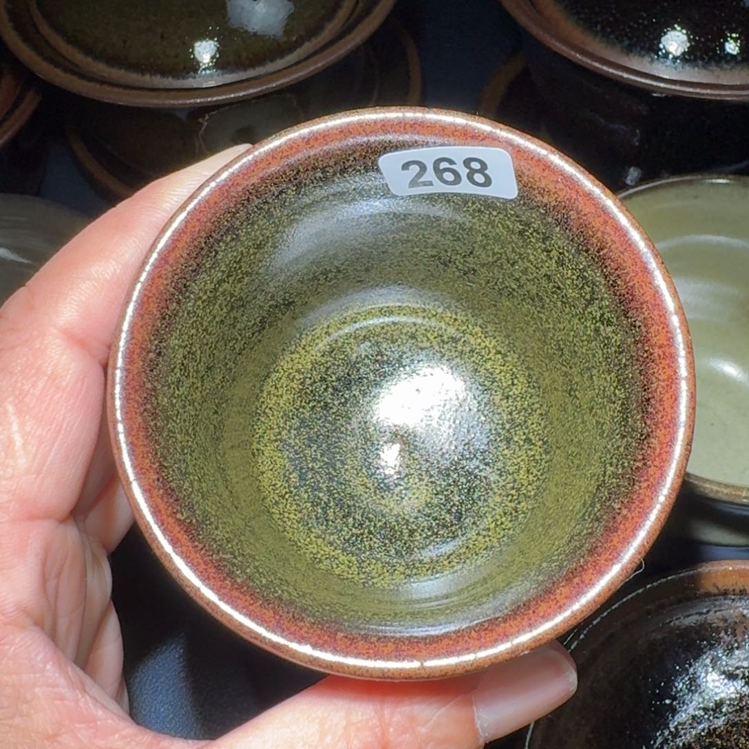 小雨茶盏手工柴烧