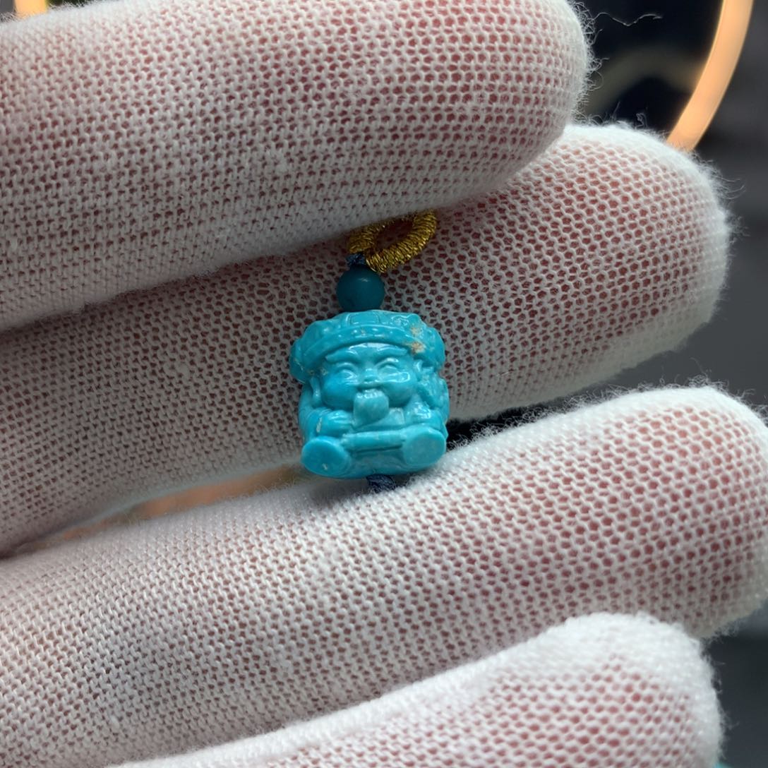 绿松石挂件未镶嵌