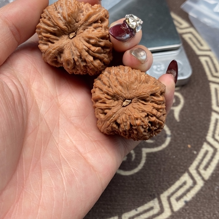 文玩核桃吊坠大蒜头全品36