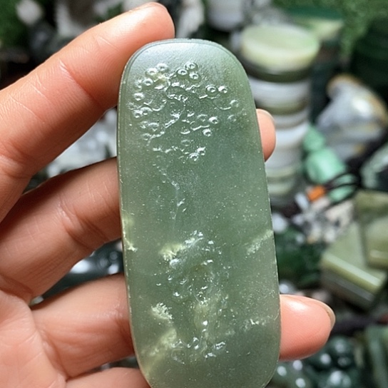 未镶嵌和田玉（糖玉）珠宝半成品