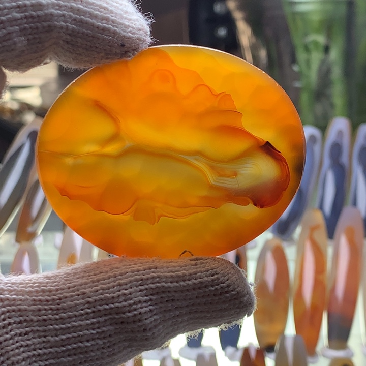 未镶嵌颈饰玛瑙/玉髓78