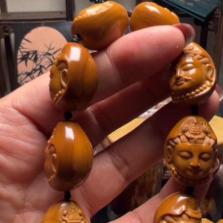 手串/手链橄榄核观音手串