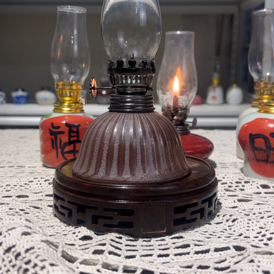 摆件景德镇陶瓷香薰灯