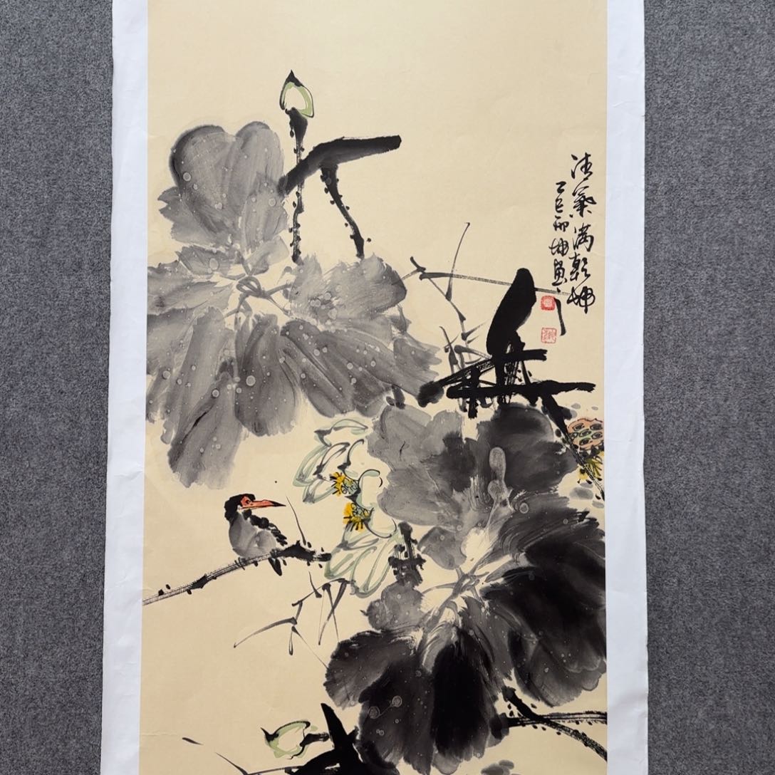 国画zz邢坤老师手绘作品