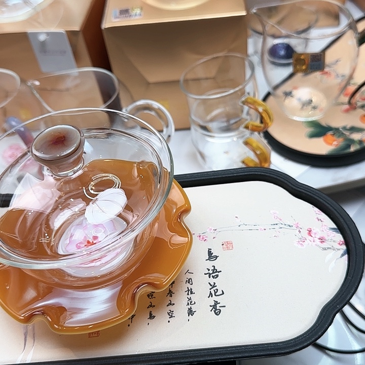 禾器棠韵盖碗，，，，，