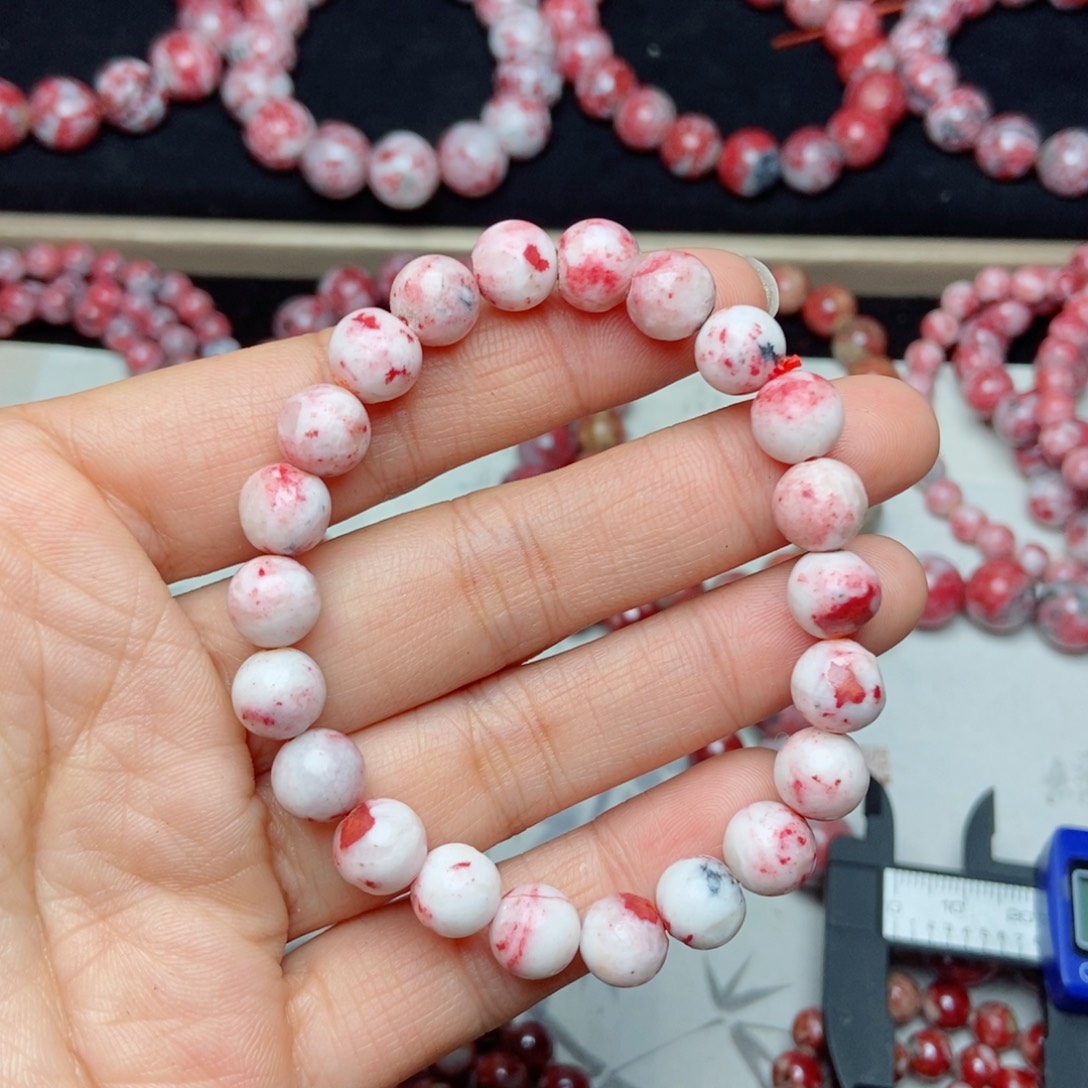 天然辰砂朱砂原石卡8