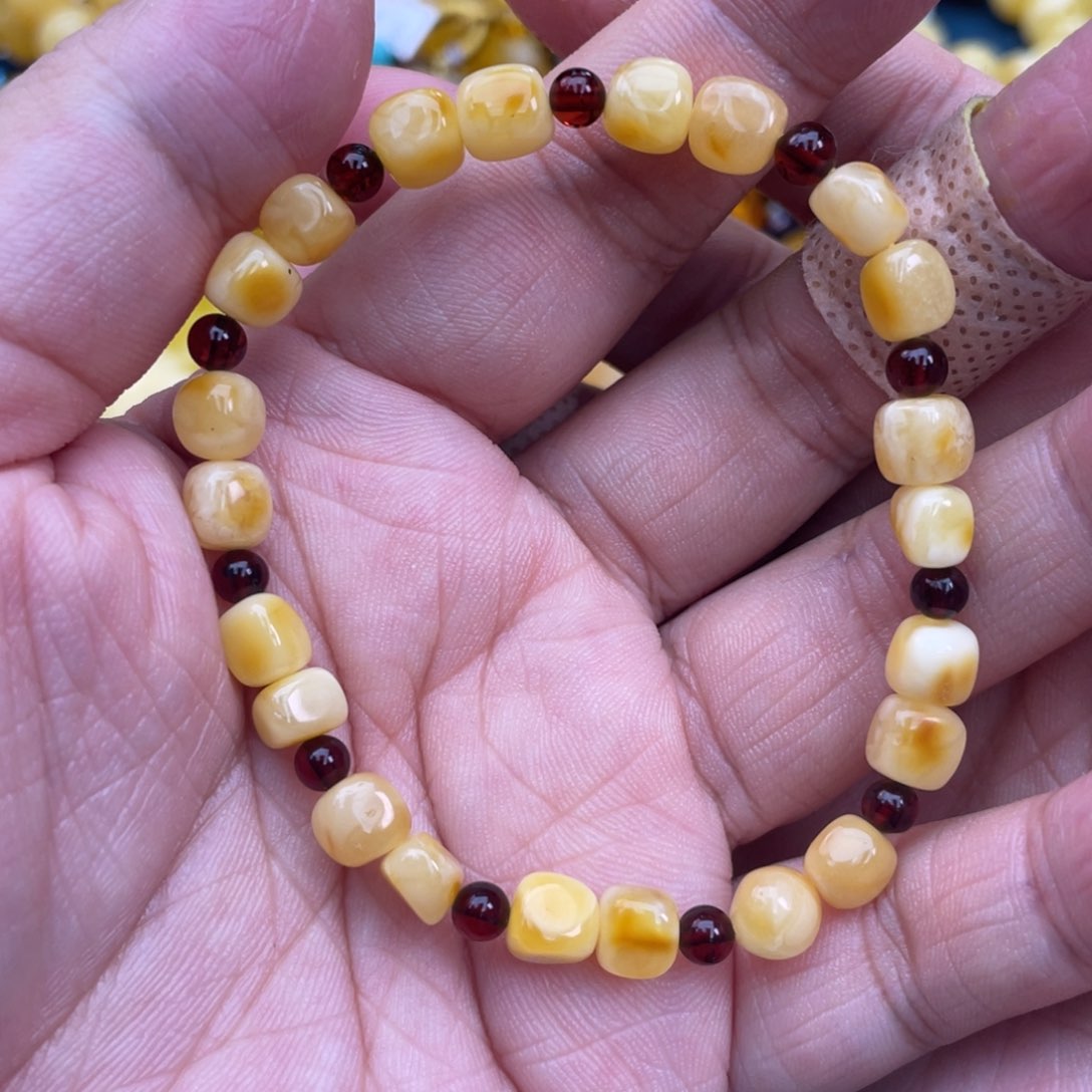 琥珀裸石未镶嵌琥珀蜜蜡