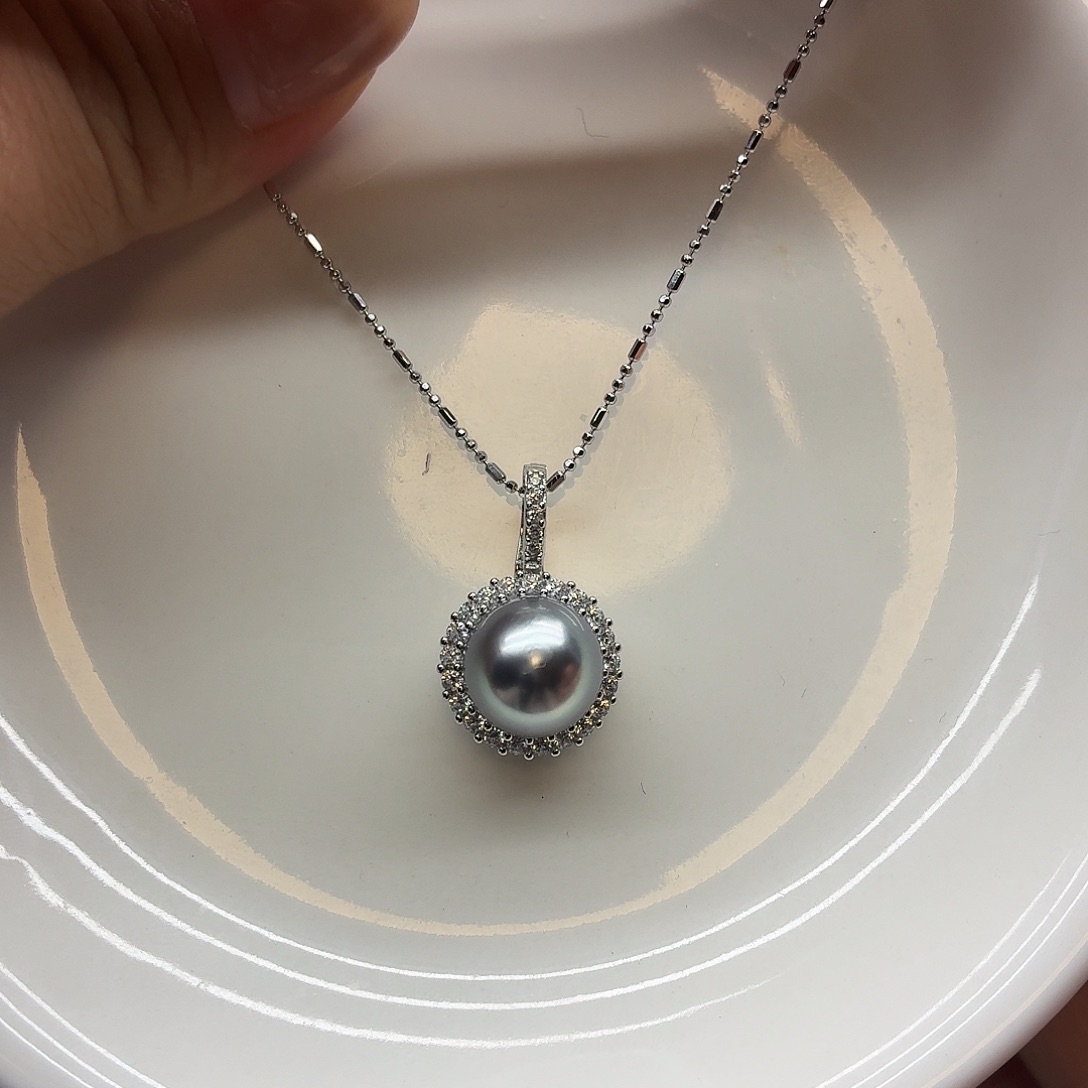 无非金属珍珠吊坠