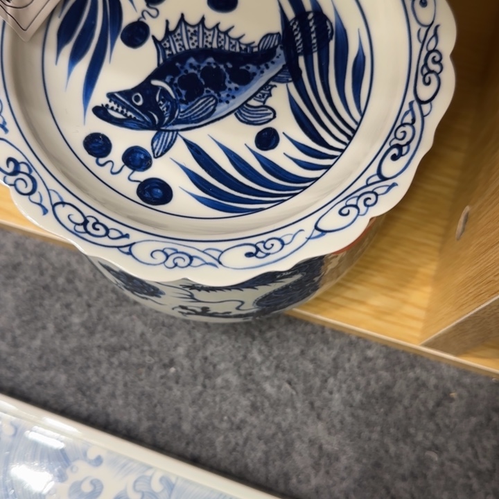 【闪购商品】舞*风景德镇手工手绘陶瓷