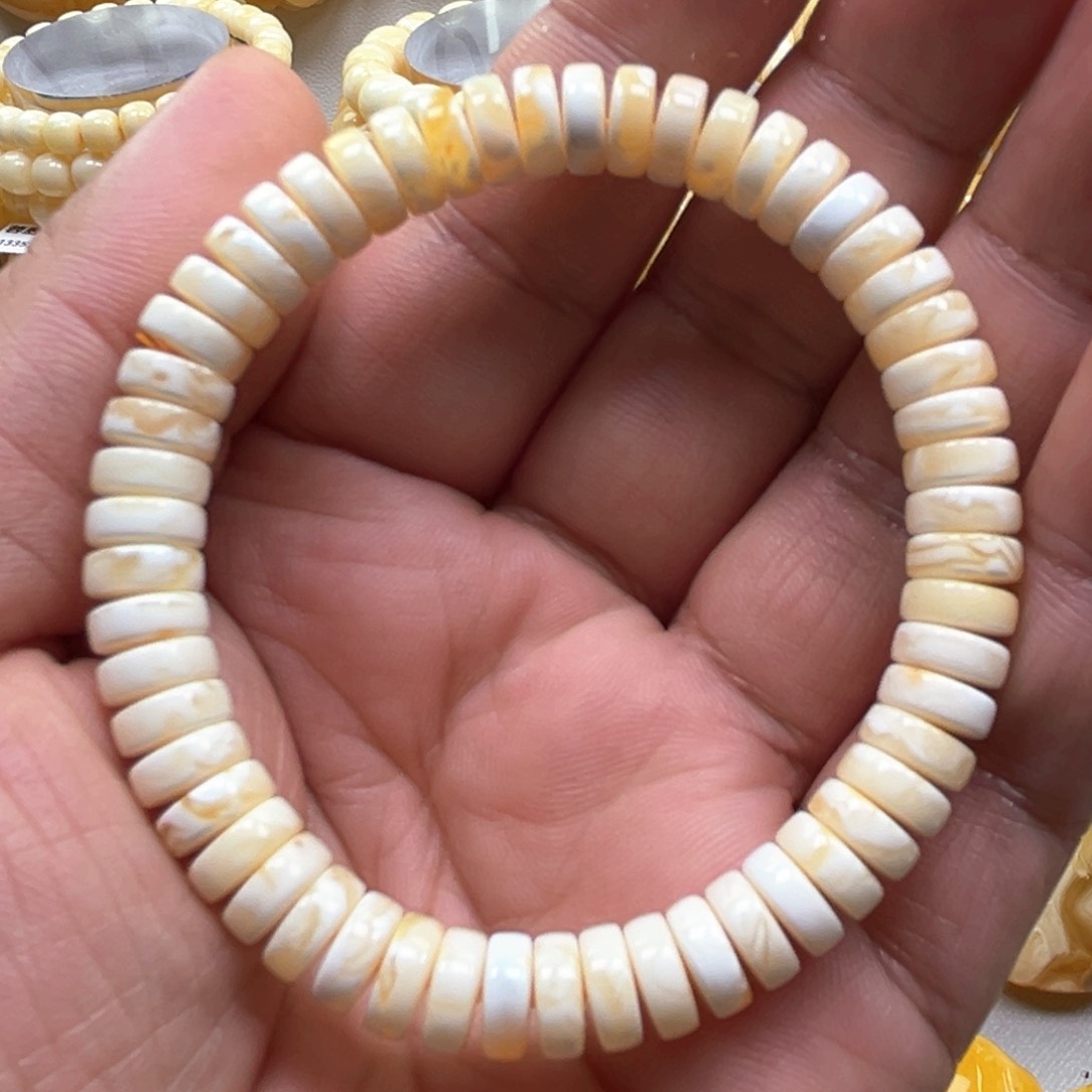 琥珀手链未镶嵌手串