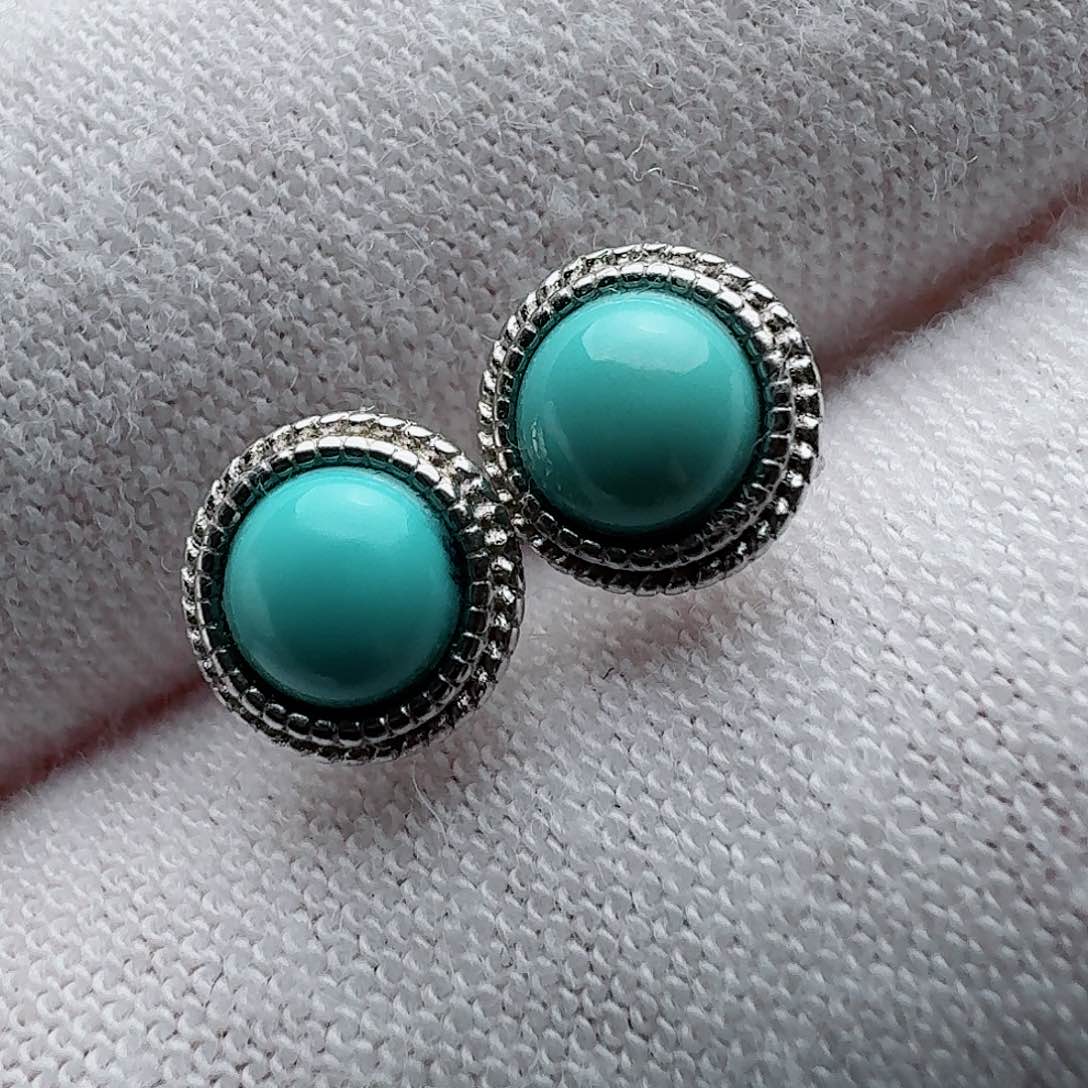 绿松石配饰银S925镶嵌1****4