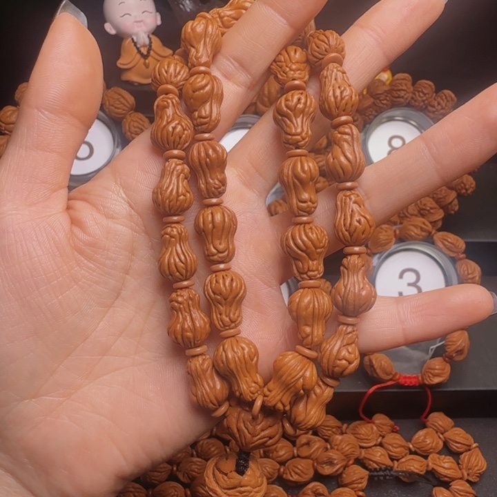 想***我桃核手串葫芦手持