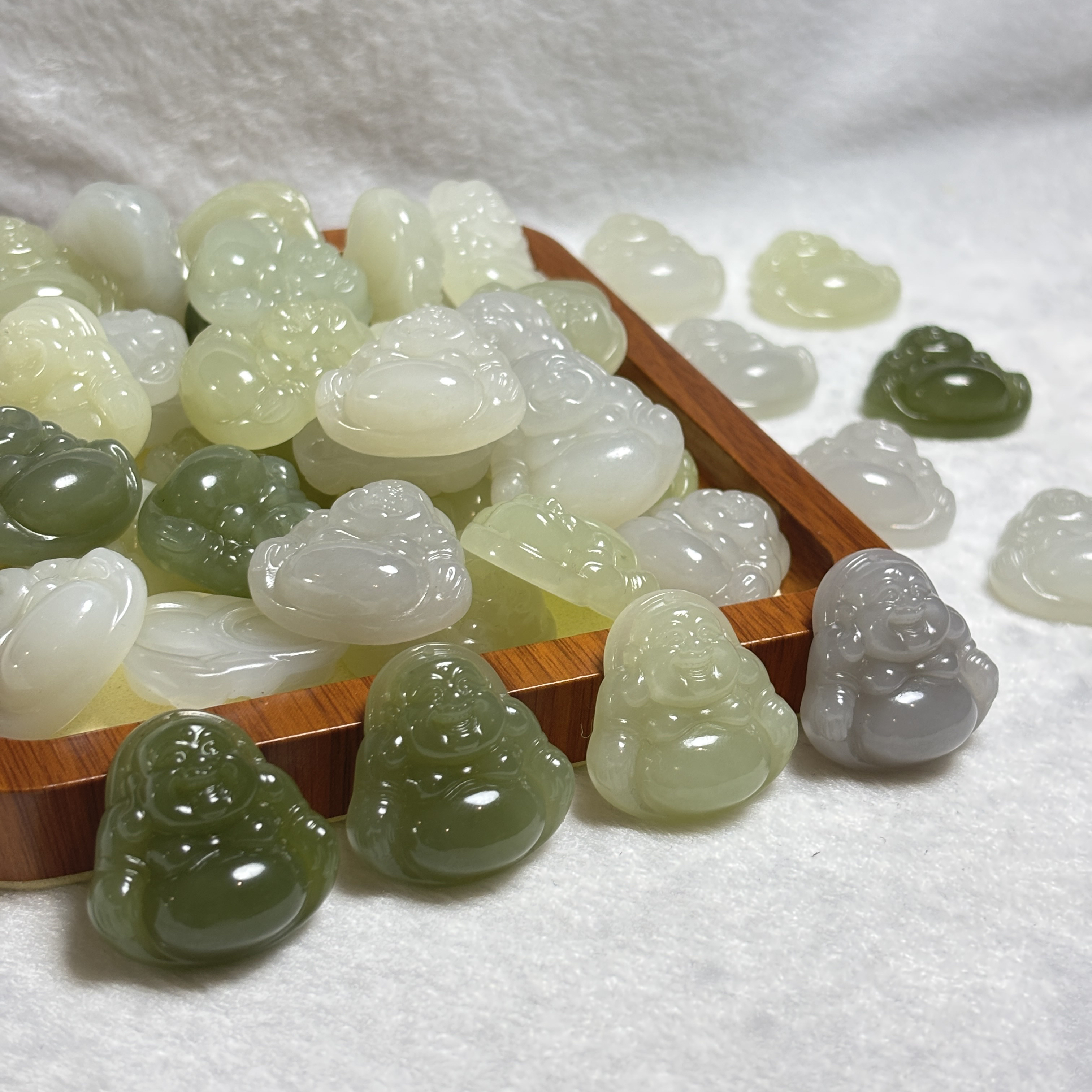 和田玉3.0佛公吊坠（多样性发货，发其一）