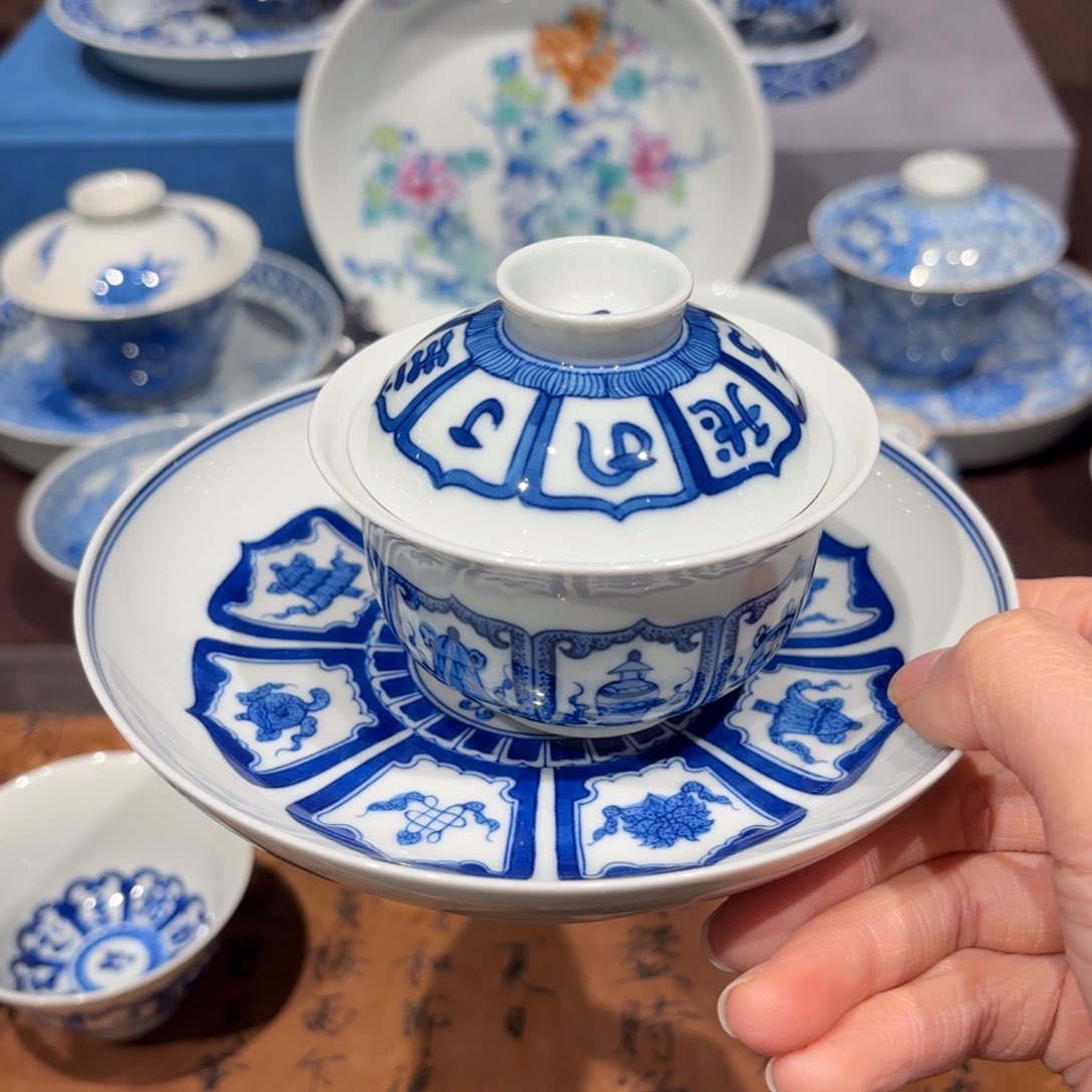 瓷片景德镇纯手工手绘