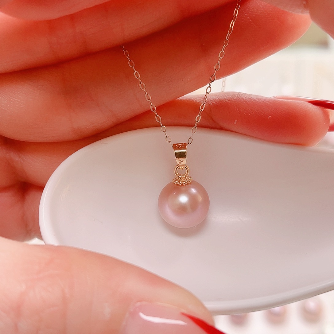 淡水珍珠吊坠(赠链)合金