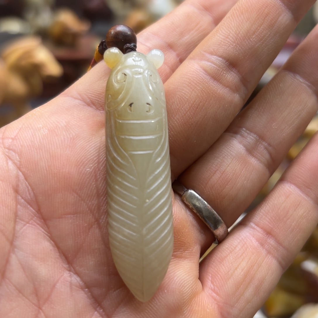 和田玉（糖玉）未镶嵌挂件