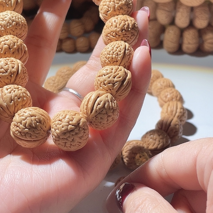 桃***淘桃核吊坠桃核手串绣球54