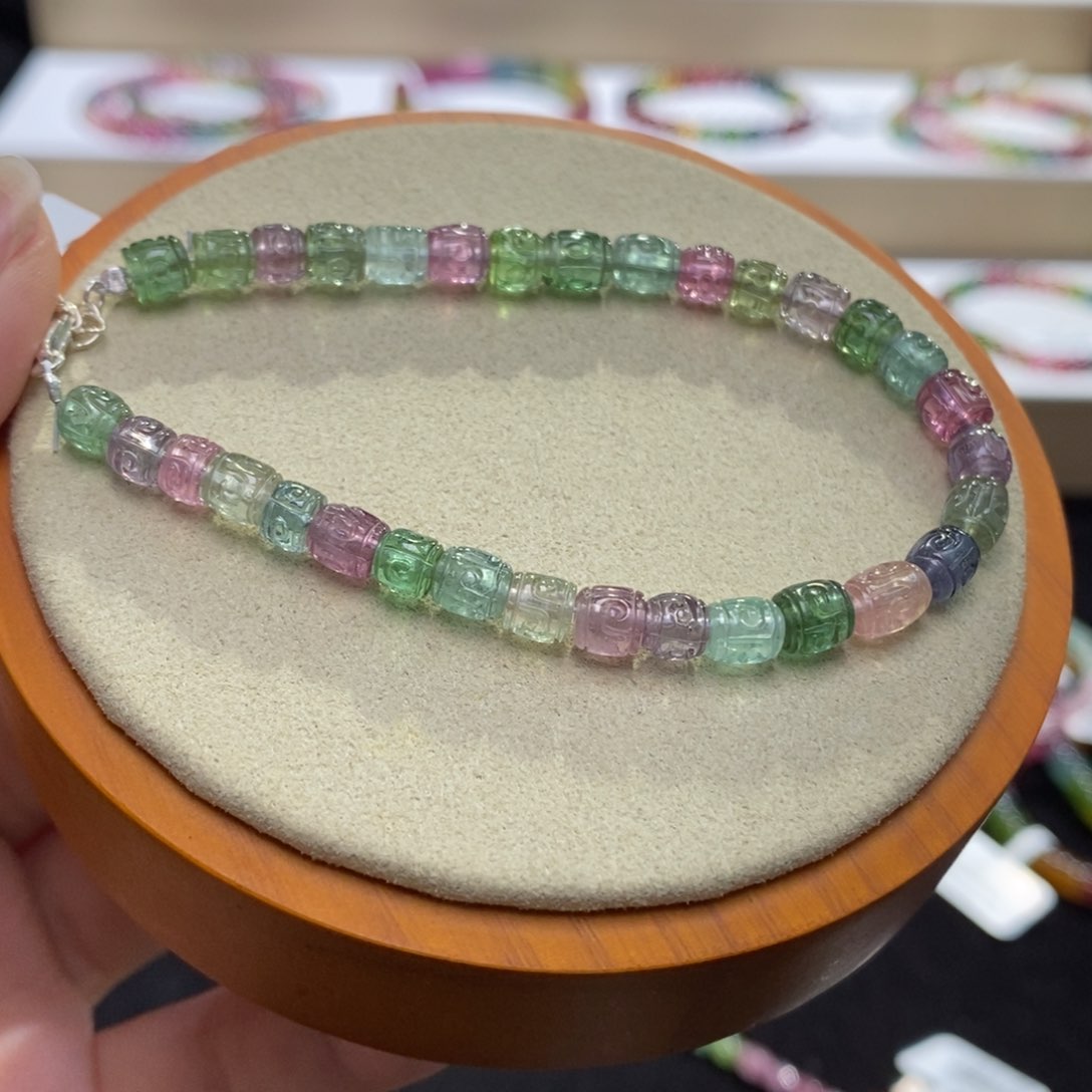 【闪购商品】碧玺手串未镶嵌子****两天看货期