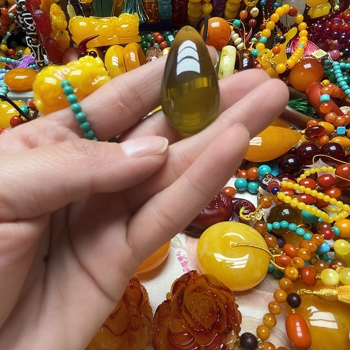 树脂制品2874水滴绿色