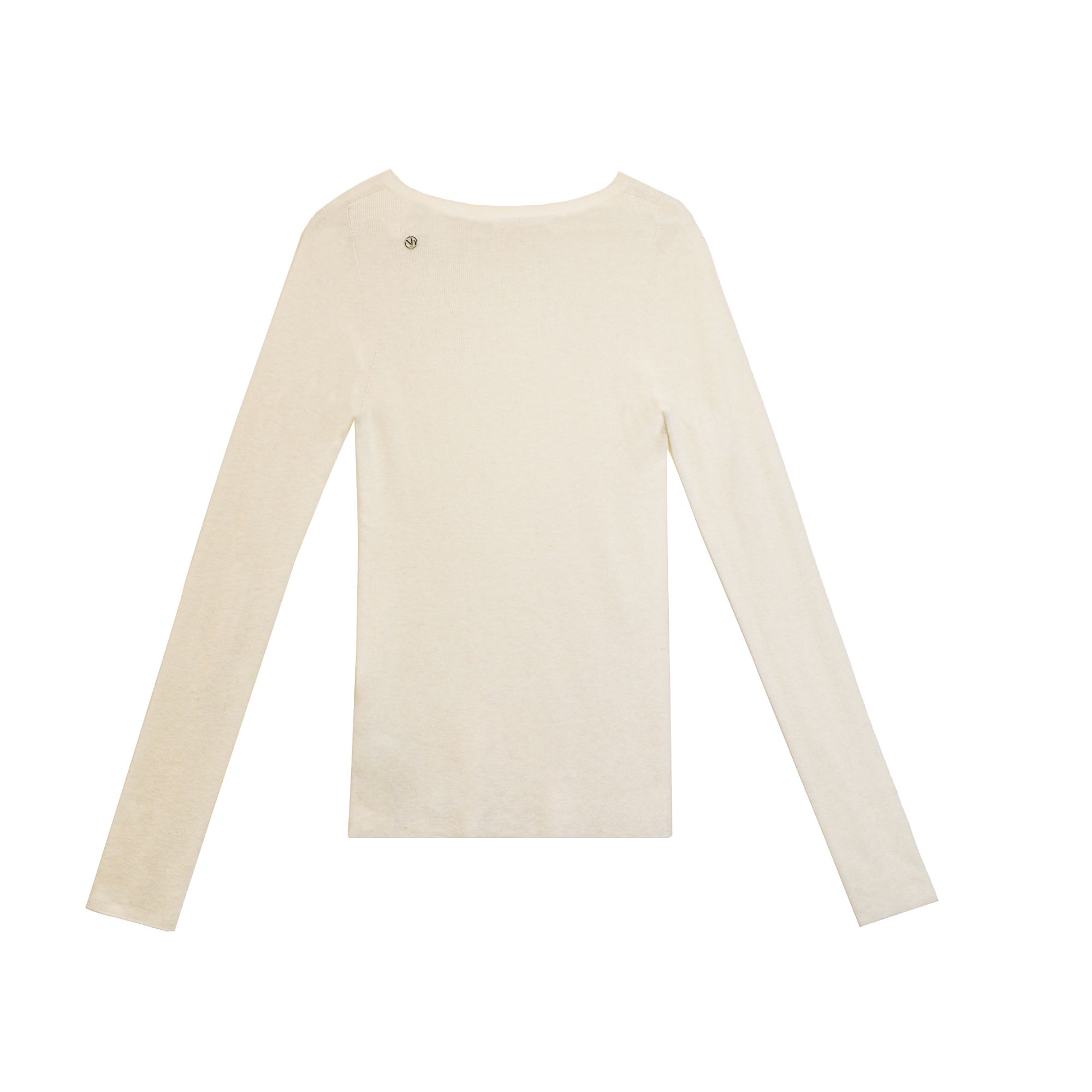 【ANO】一字领长袖针织衫【新款】