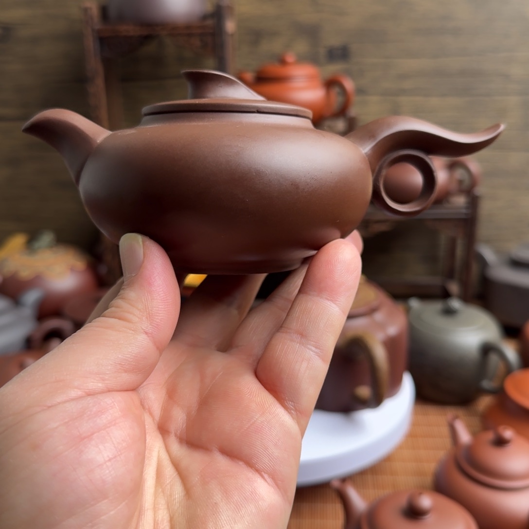 紫砂茶壶花**佛原矿紫砂紫砂紫砂