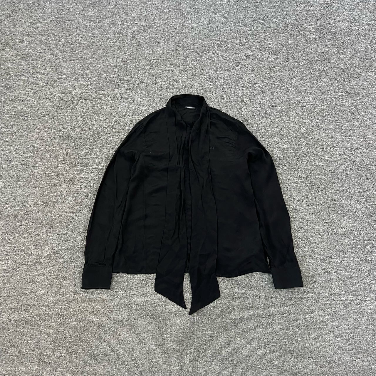 99新 AMIPARIS 范思哲 绑带桑蚕丝衬衫