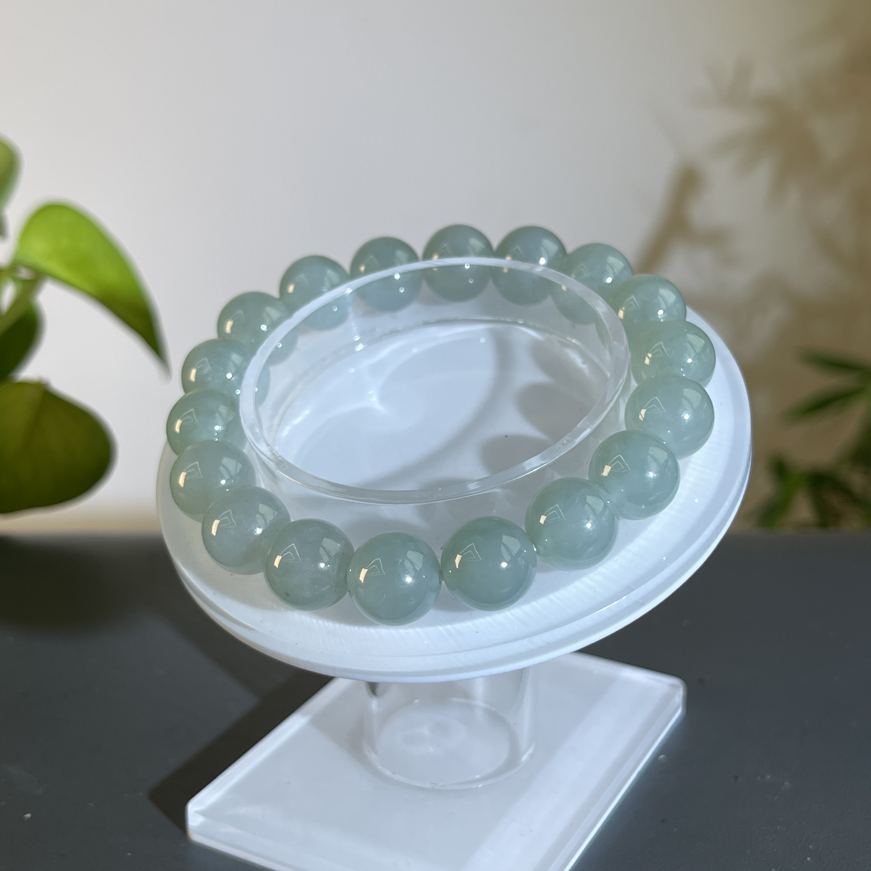 JCB21-112   天然缅甸A货翡翠   翡翠手串