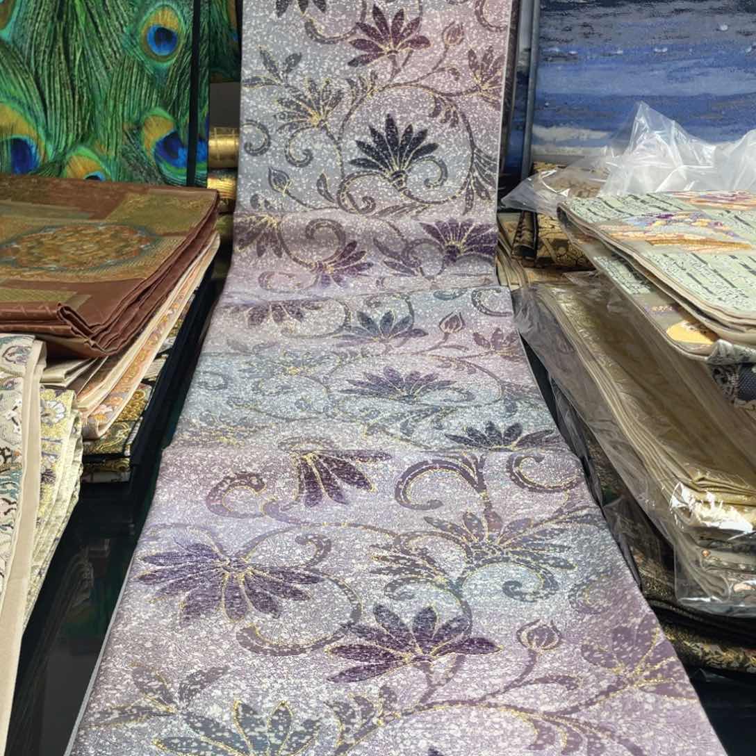 织绣植绒轮奈织工艺带