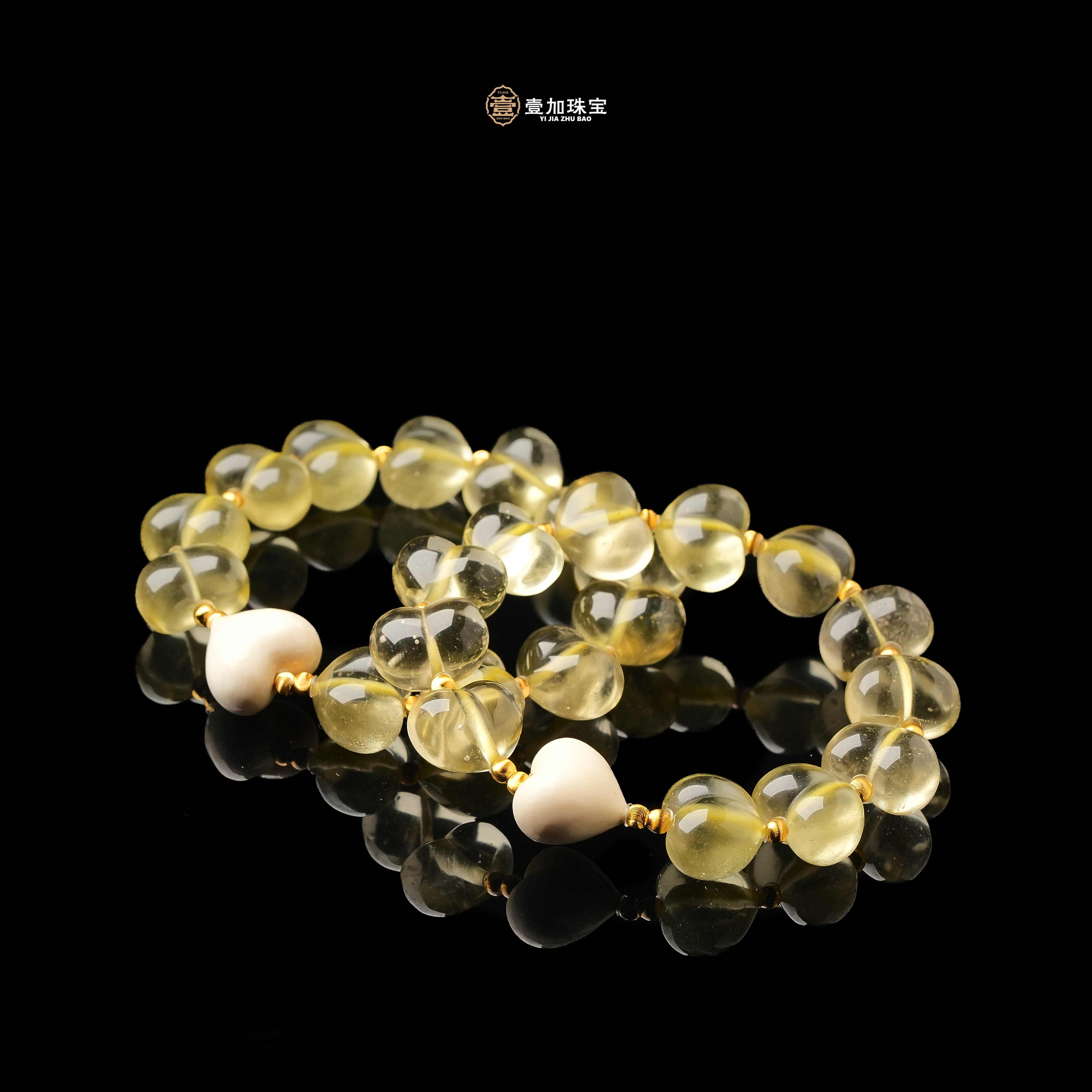 壹加师姐|手工设计利比亚陨石屁桃多宝手串多样性发一8284N